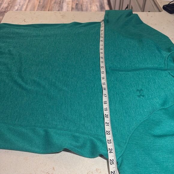 Under Armour 1/4 zip mock neck fleece pullover SZ Xlarge - Picture 9 of 10